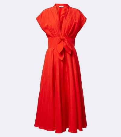 Alaia Alaïa Belted midi dress