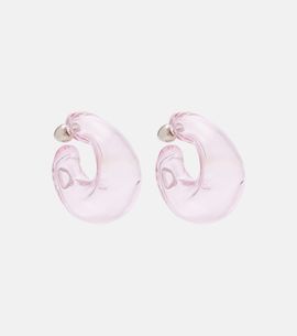 Alaia AlaÃ¯a Bubble hoop earrings