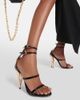 Alaia AlaÃ¯a Cabaret patent leather sandals - 4