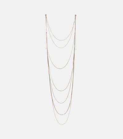 Alaia Alaïa Chain necklace earrings
