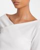 Alaia AlaÃ¯a Cotton-blend crÃªpe wrap top - 3