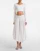 Alaia AlaÃ¯a Cotton-blend crÃªpe wrap top - 5