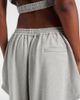 Alaia AlaÃ¯a Cotton-blend fleece crop top - 5