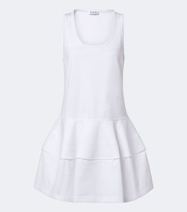 Alaia AlaÃ¯a Cotton jersey minidress