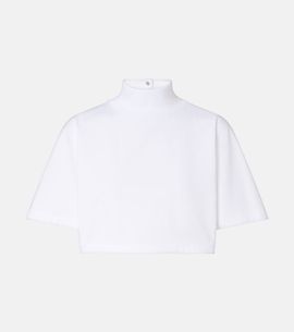 Alaia AlaÃ¯a Cotton jersey T-shirt