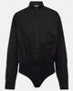 Alaia AlaÃ¯a Cotton poplin bodysuit - 1