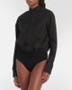 Alaia AlaÃ¯a Cotton poplin bodysuit - 3