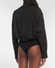 Alaia AlaÃ¯a Cotton poplin bodysuit - 4
