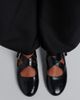 Alaia Alaïa Croc-effect leather ballet flats - 3