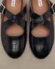 Alaia Alaïa Croc-effect leather ballet flats - 6
