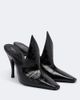 Alaia Alaïa Croc-effect leather mules - 1