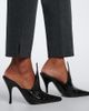 Alaia Alaïa Croc-effect leather mules - 3