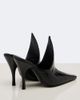 Alaia Alaïa Croc-effect leather mules - 4