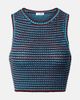 Alaia AlaÃ¯a Crochet cotton crop top - 1