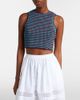Alaia AlaÃ¯a Crochet cotton crop top - 2