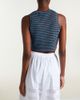 Alaia AlaÃ¯a Crochet cotton crop top - 4