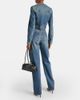 Alaia Alaïa Cropped denim jacket - 3