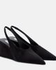 Alaia AlaÃ¯a Cube 75 wedge slingback suede pumps - 1