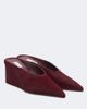 Alaia Alaïa Cube calf hair wedge mules - 1