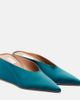 Alaia Alaïa Cube satin wedge mules - 1