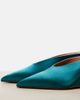 Alaia Alaïa Cube satin wedge mules - 6