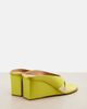 Alaia Alaïa Cube satin wedge thong sandals - 3