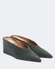 Alaia Alaïa Cube suede wedge mules - 1