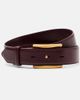 Alaia AlaÃ¯a Curve leather belt - 1