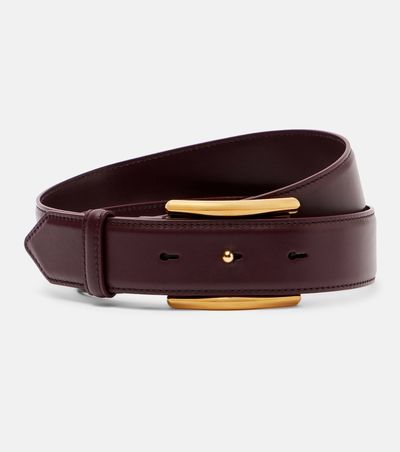 Alaia AlaÃ¯a Curve leather belt