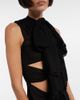 Alaia AlaÃ¯a Cutout ruffled jersey gown - 4