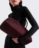 Alaia Alaïa Delta Medium suede top handle bag - 2