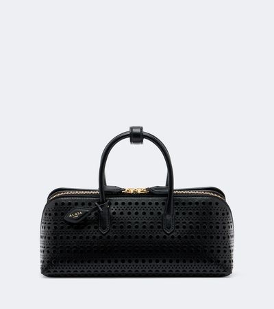 Alaia Alaïa Delta Medium Vienne leather top-handle bag