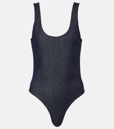Alaia Alaïa Denim bodysuit