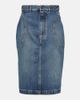 Alaia Alaïa Denim pencil skirt - 1