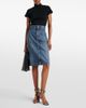 Alaia Alaïa Denim pencil skirt - 2