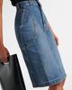 Alaia Alaïa Denim pencil skirt - 5