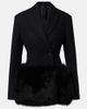 Alaia Alaïa Double-breasted wool blazer - 1
