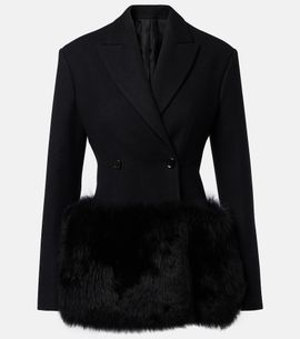 Alaia Alaïa Double-breasted wool blazer