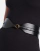 Alaia AlaÃ¯a Double Large leather belt - 2