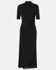 Alaia Alaïa Draped asymmetric midi dress - 1