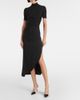 Alaia Alaïa Draped asymmetric midi dress - 2