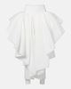 Alaia Alaïa Draped asymmetric midi skirt - 1