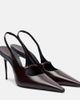 Alaia AlaÃ¯a Drop leather slingback pumps - 1