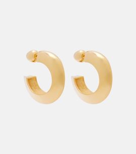Alaia AlaÃ¯a Edge hoop earrings