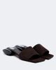 Alaia Alaïa Ellipse suede mules - 1