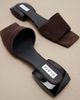 Alaia Alaïa Ellipse suede mules - 6