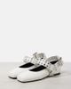 Alaia Alaïa Embellished leather ballet flats - 4