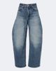Alaia Alaïa Faded barrel-leg jeans - 1