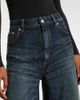 Alaia AlaÃ¯a Faded wide-leg jeans - 3
