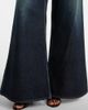 Alaia AlaÃ¯a Faded wide-leg jeans - 4
